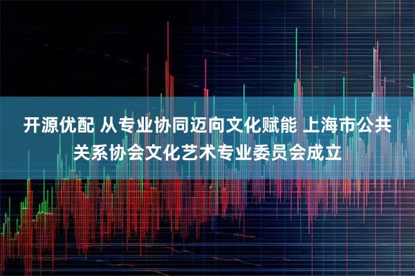 开源优配 从专业协同迈向文化赋能 上海市公共关系协会文化艺术专业委员会成立
